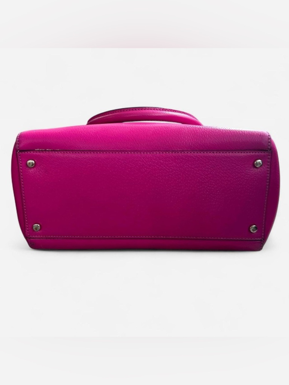 Kate Spade Wellesley Camryn Tote pink Shoulder Bag 100% Leather - Picture 4 of 10